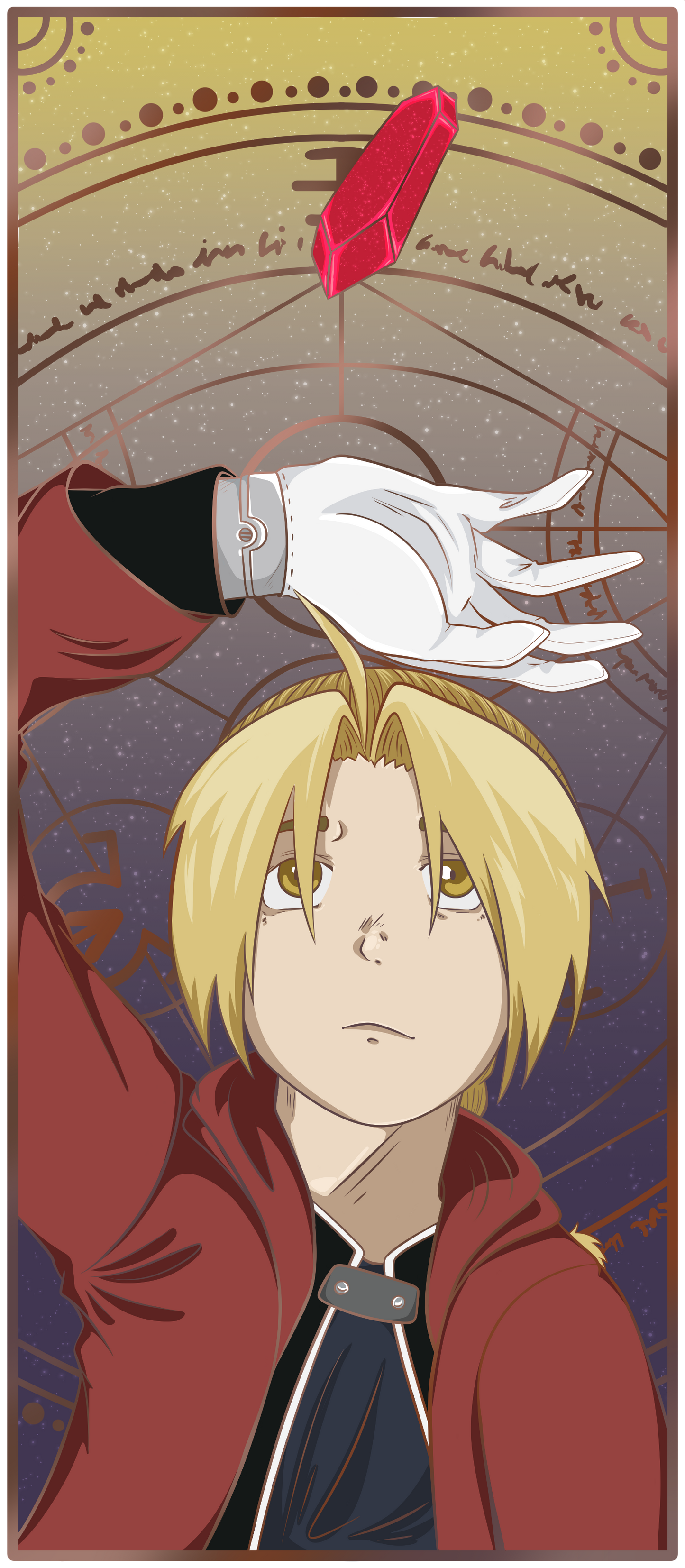 Edward Elric Enamel Pin [Preorder- Ships 3/2026]