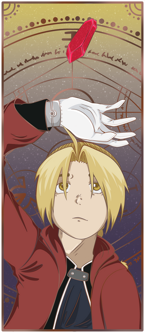 Edward Elric Enamel Pin [Preorder- Ships 3/2026]