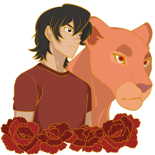 Keith & Red Enamel Pin [Preorder- Ships November]