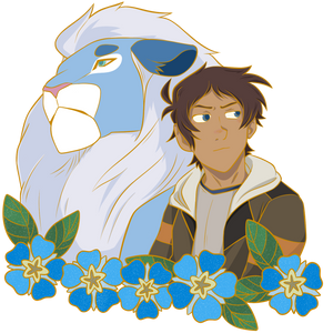Lance & Blue Enamel Pin [Preorder- Ships November]