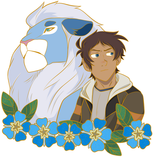 Lance & Blue Enamel Pin [Preorder- Ships November]