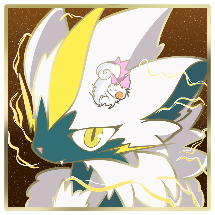 Shiny Zeraora Sticker [Ships November]