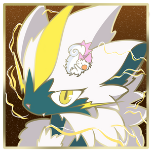 Shiny Zeraora Sticker [Ships November]
