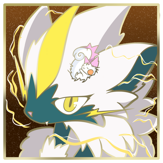 Shiny Zeraora Sticker [Ships November]