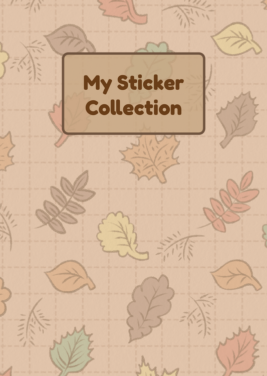 Forest Floor Reusable Stickerbook