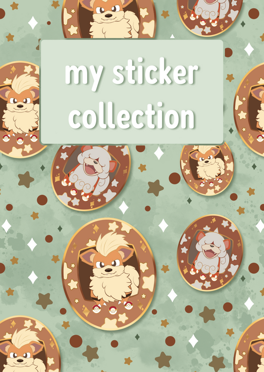 PuppyGotchi Reusable Stickerbook