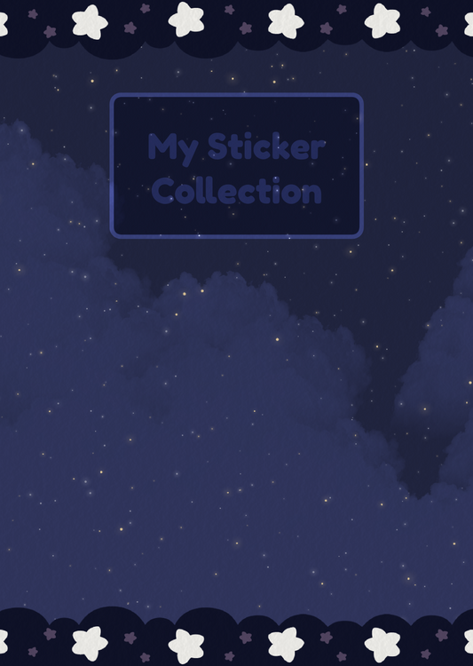 Starry Skies Reusable Stickerbook