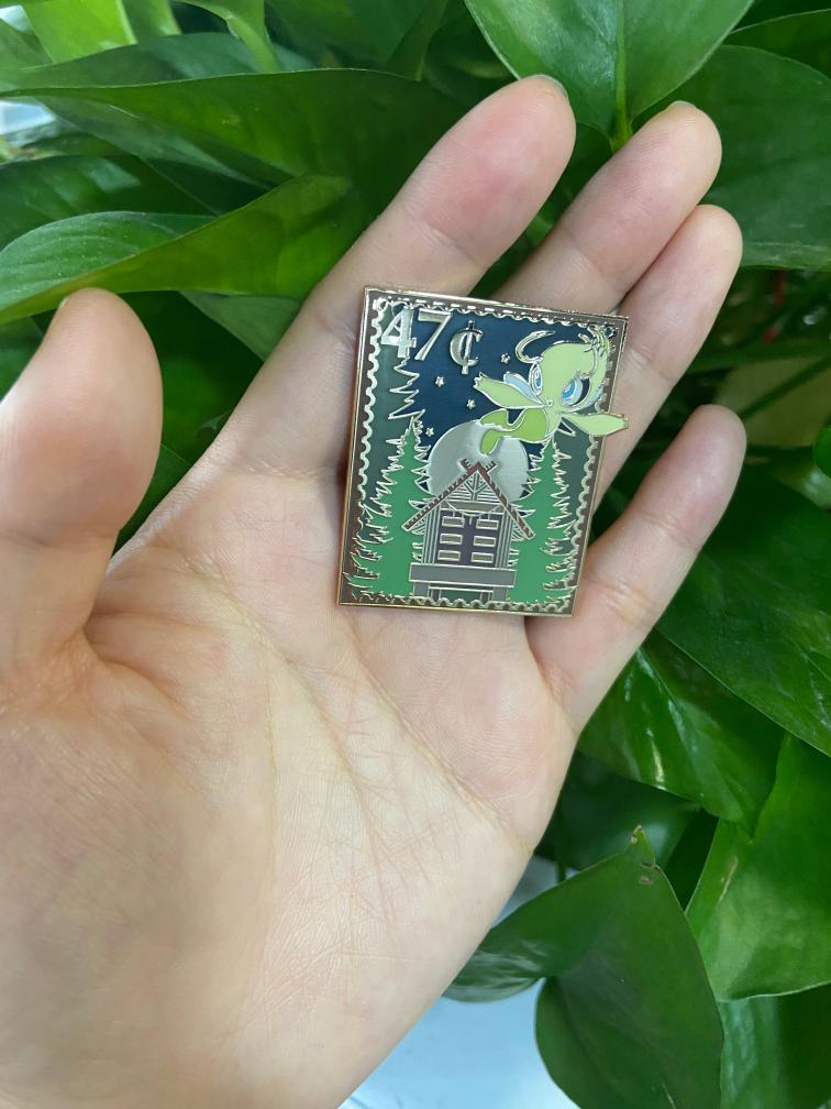 Celebi Stamp Enamel Pin