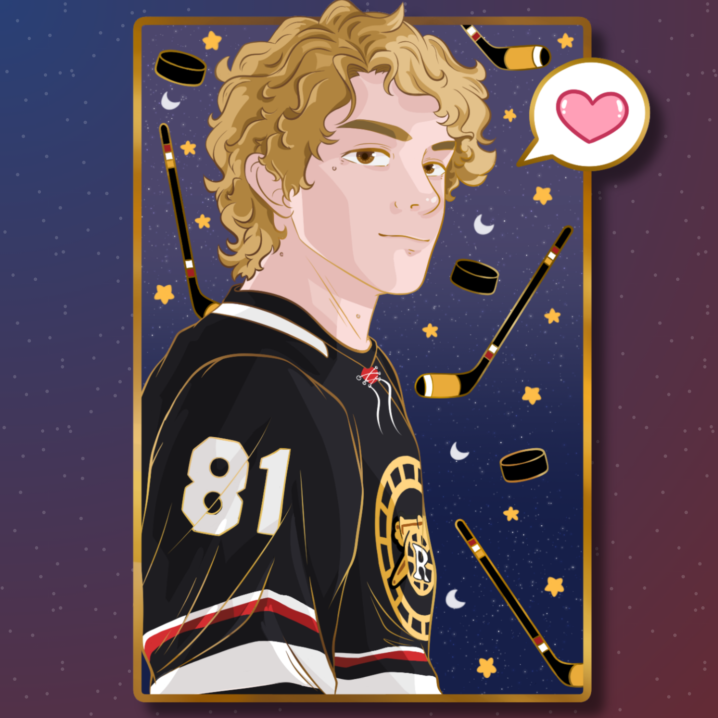 Heated Rivalry / Hollanov Enamel Pins [Preorder- Ships 5/2026]