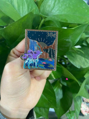 Suicune Stamp Pin