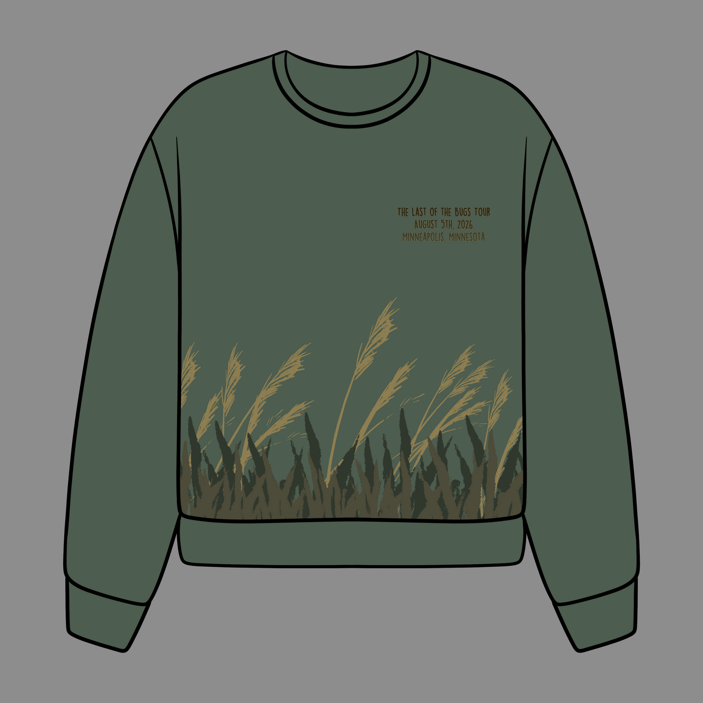 Bug Summer Crewneck Pullover